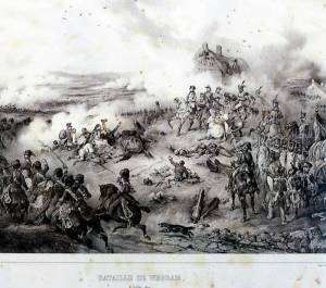 battaglia di Wagram presso Vienna 1809