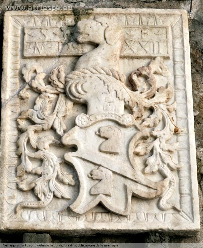 pietra tombale di Gaspare Rauber, capitano imperiale dal 1492 al 1496