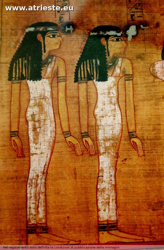 dettaglio del Libro dei Morti erano dello scriba Imen hetep contabile dei buoi a Tebe XVIII dinastia 