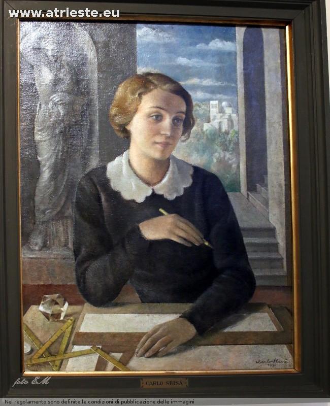Sbisà la disegnatrice ritratto di Felicita Frai 1930