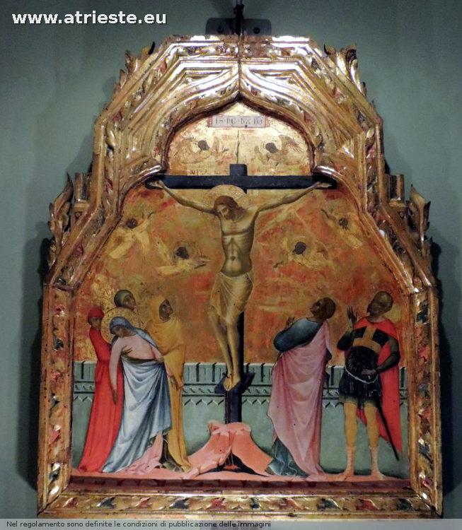 //Crocifissione di Paolo Veneziano// PAOLO VENEZIANO, 1355
La Crocifissione
Da Pirano Chiesa San Giorgio