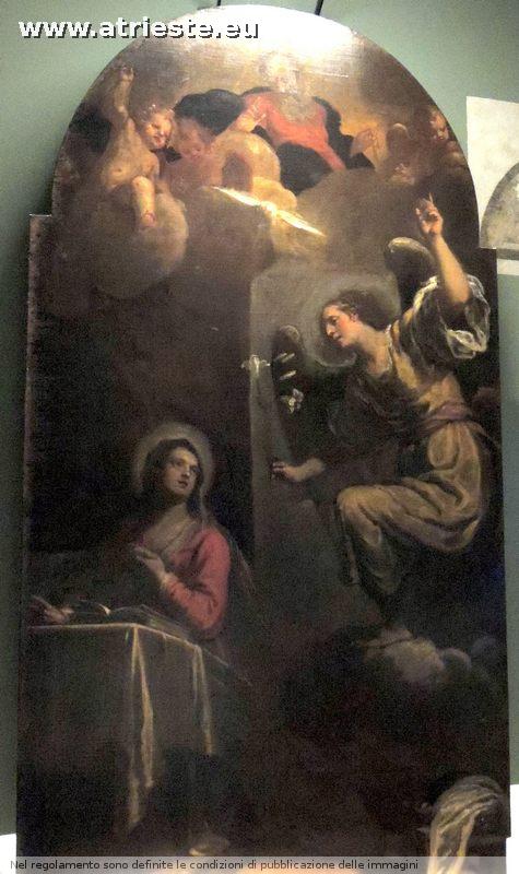 MATTEO PONZONE (già attr. a J. Palma il Giovane)
L'Annunciazione
Da Pirano Chiesa S. Stefano