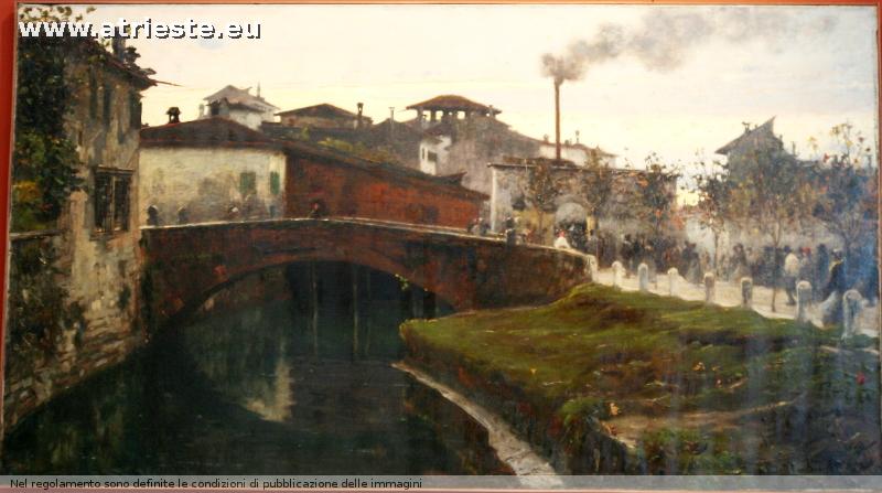 Angelo Dall'Oca Bianca  prima luce  1887 acquistato nel 1890