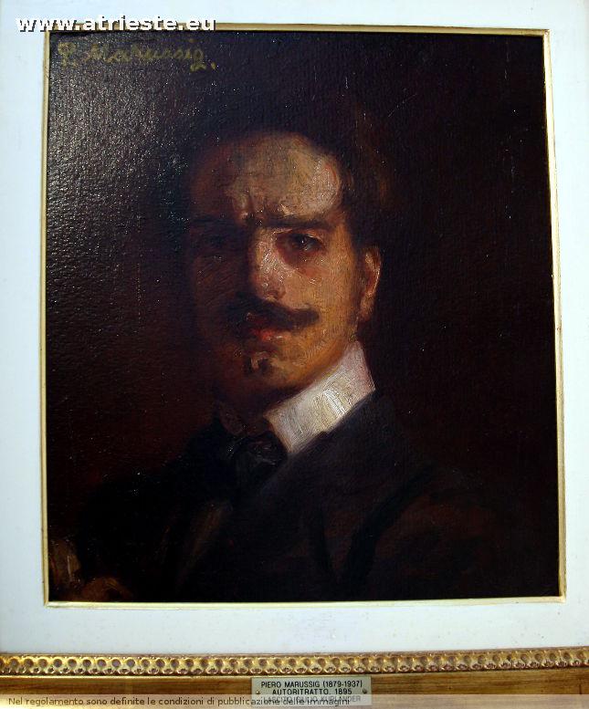 Piero Marussig autoritratto 1895, donazione Kurlaender