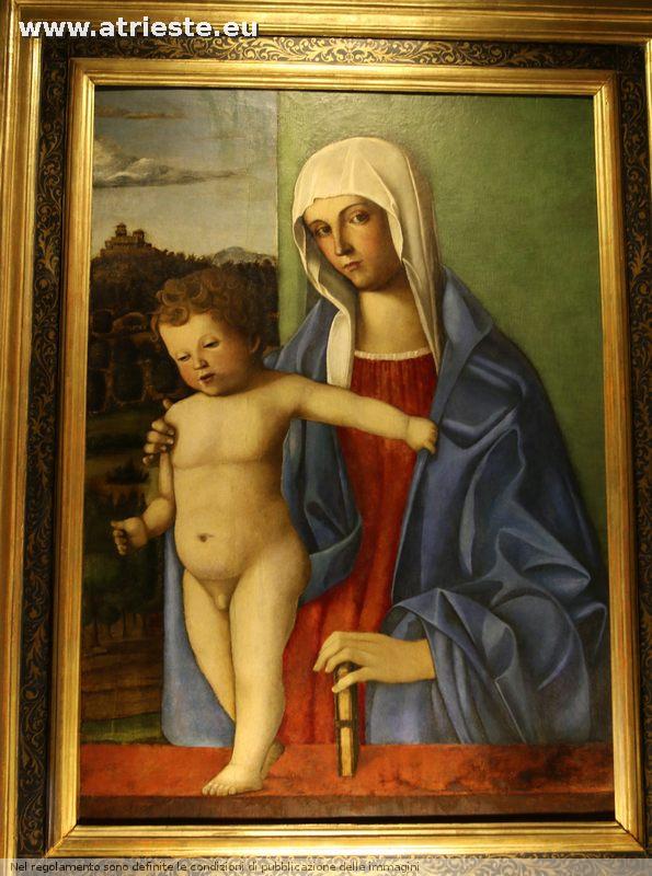 MAESTRO BELLINIANO, ca 1490
Madonna col Bambino
Da Capodistria Museo Civico
tempera su tavola