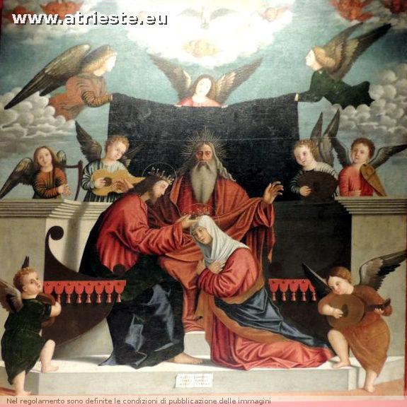 BENEDETTO CARPACCIO, 1537
Incoronazione della Vergine
Dal Museo di Capodistria