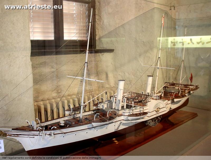  la nave che portava l'Imperatrice Elisabetta nelle sue peregrinazioni marinare