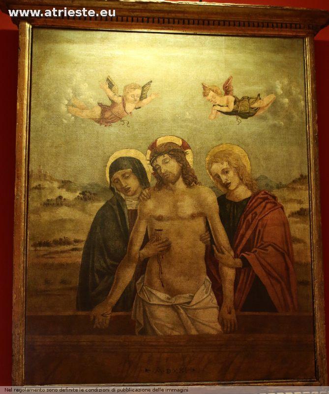 MAESTRO VENETO (già attr. a GIROLAMO DA SANTACROCE), 1521
La Pietà
Dal Museo di Capodistria