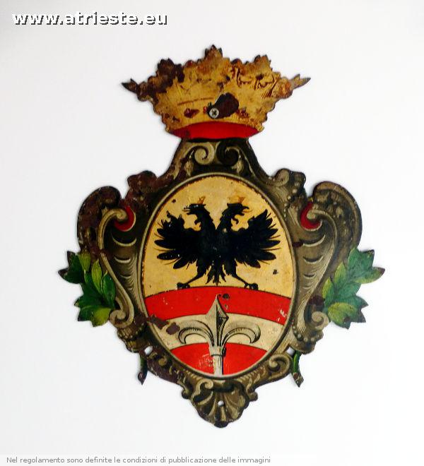 lo stemma di Trieste asburgica