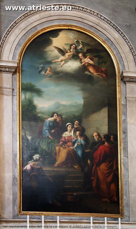 L'educazione di Maria  al tempio di Michelangelo Grigoletti